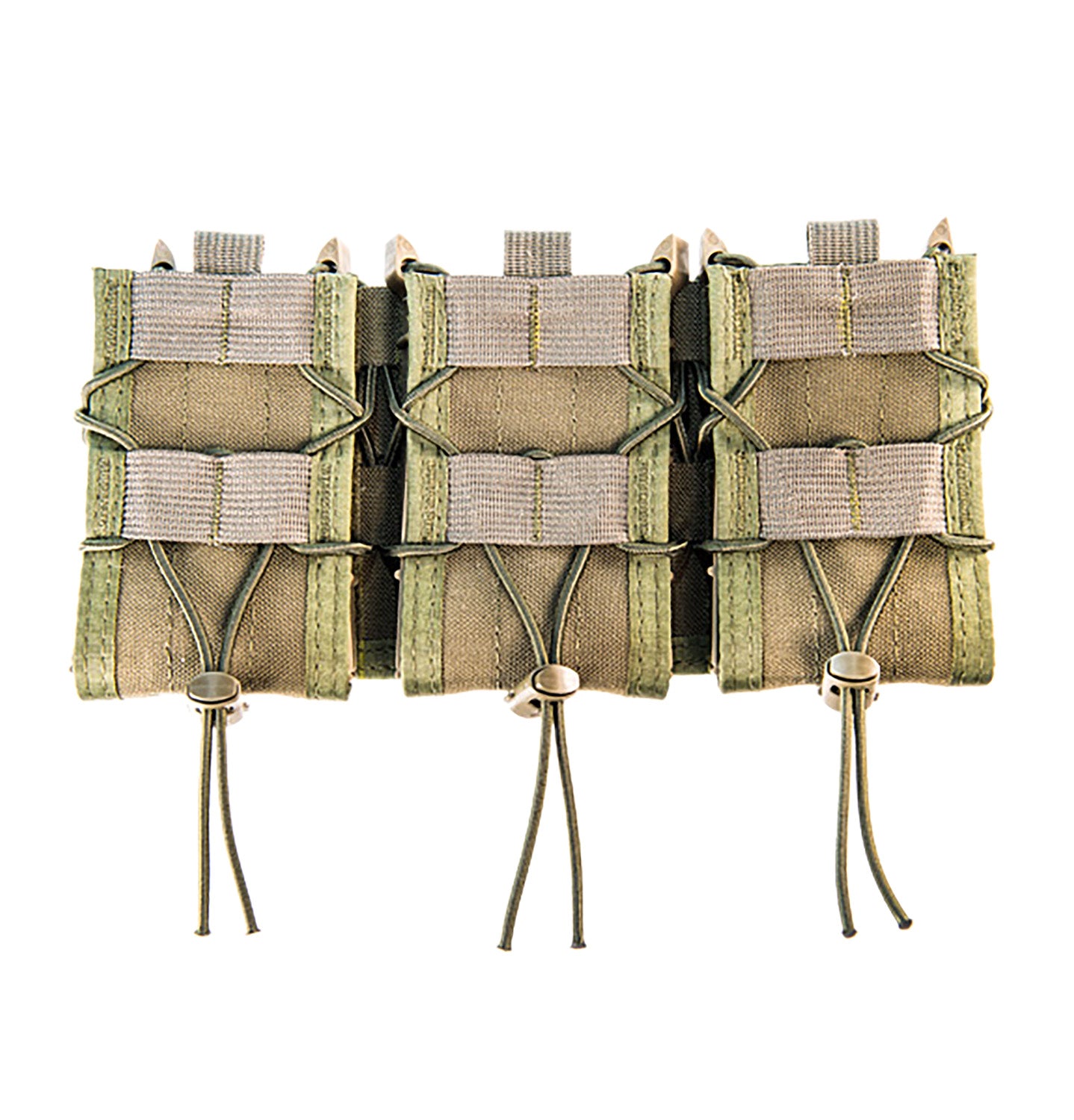 HSGI Triple TACO Shingle Rifle Magazine Pouch OD Green Nylon MOLLE PALS Platform