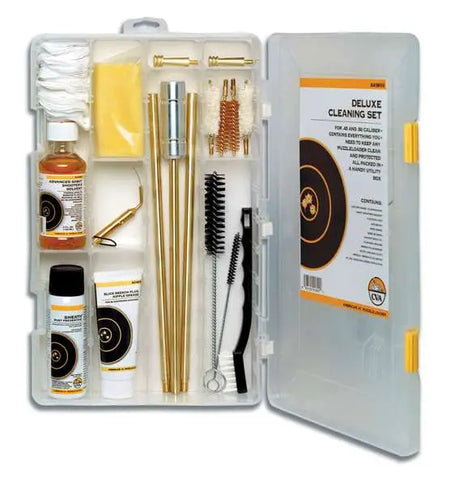 CVA Deluxe Cleaning Set for .45/.50 Cal Muzzleloaders with Carrying Case