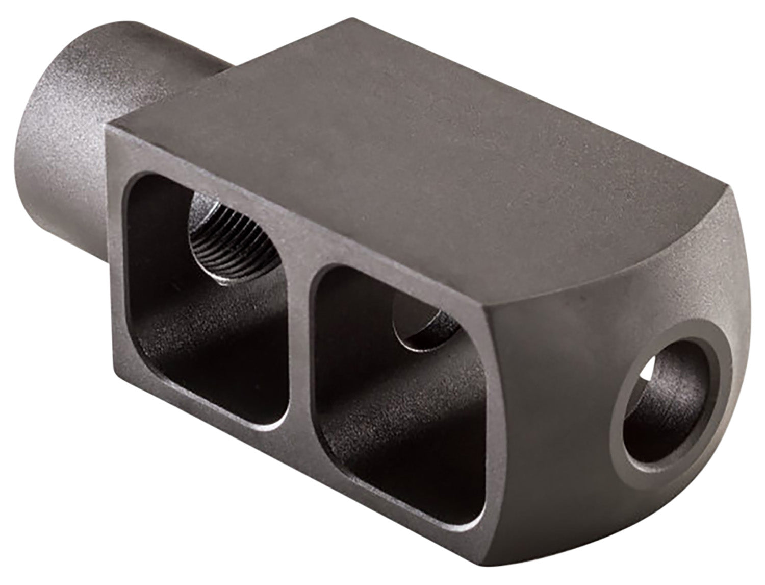 Alexander Arms MBEOTNKKIT .50 Beowulf Muzzle Brake Kit Black Steel 3.50" OAL 1.50" Diameter