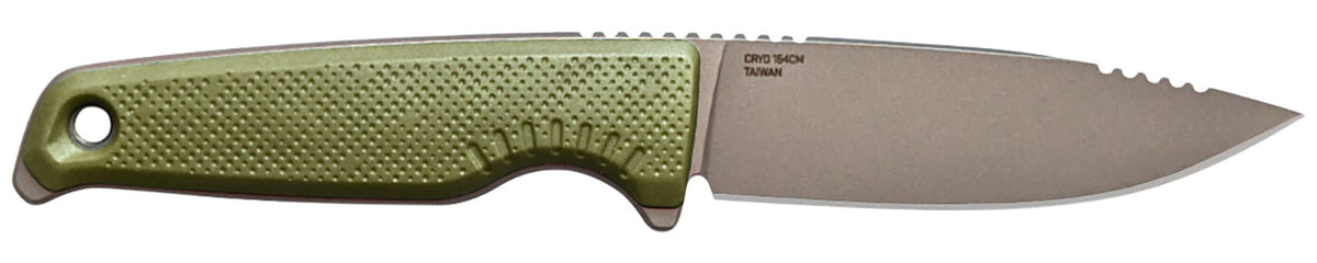 S.O.G Altair FX 3.40" Fixed Satin TiNi CPM 154 SS Blade, Field Green Handle and Sheath