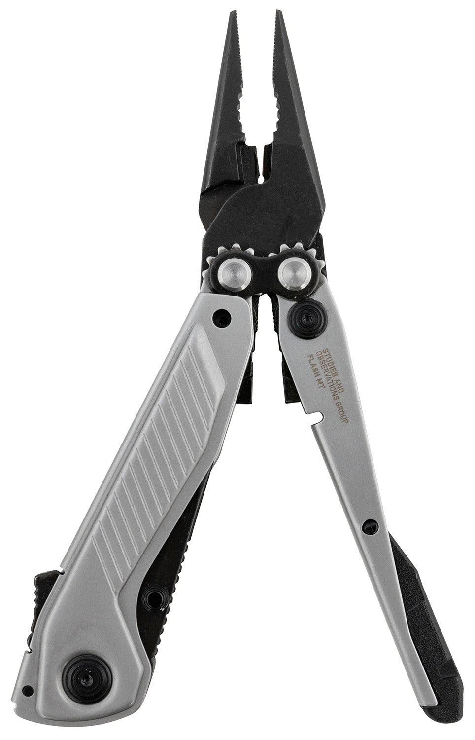 S.O.G Flash MT 5.60" Black/Silver Cryo D2 Blade 7-Tool Everyday Carry Multi-Tool