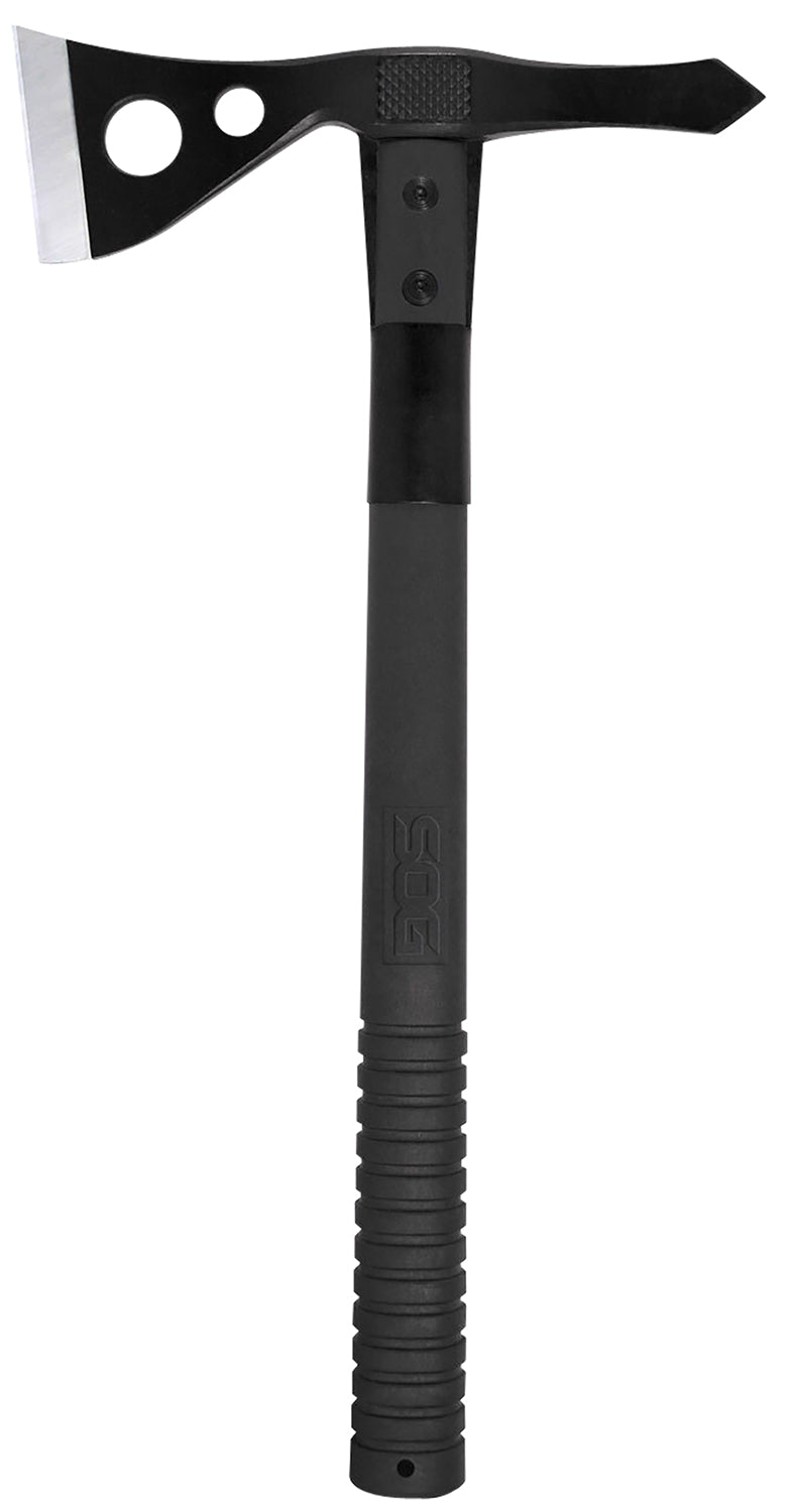 SOG SOGF01TNCP Tactical Tomahawk Black Hardcased 420HC SS 2.75" Blade GRN Handle Side Hammer Checkering 15.75" Length Nylon Sheath