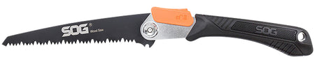 SOG SOGF10NCP Folding Saw 8.25" High Carbon Tempered Steel Blade Black GRN Handle 17.25" Overall Length
