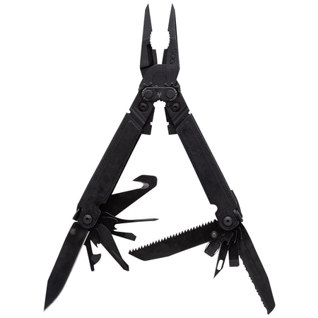 S.O.G PowerAccess Assist MT PA3002CP Black 5Cr15MoV SS 6.82" One-Hand Opening Multi-Tool with Hex Bit Kit