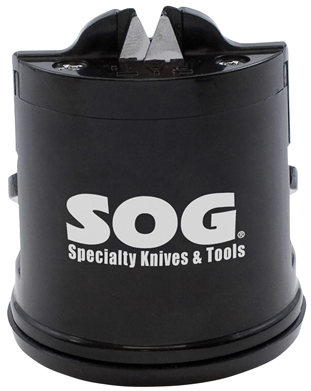 S.O.G SOGSH02 Countertop Pull-Through Knife Sharpener with Suction Pad – Black GRN