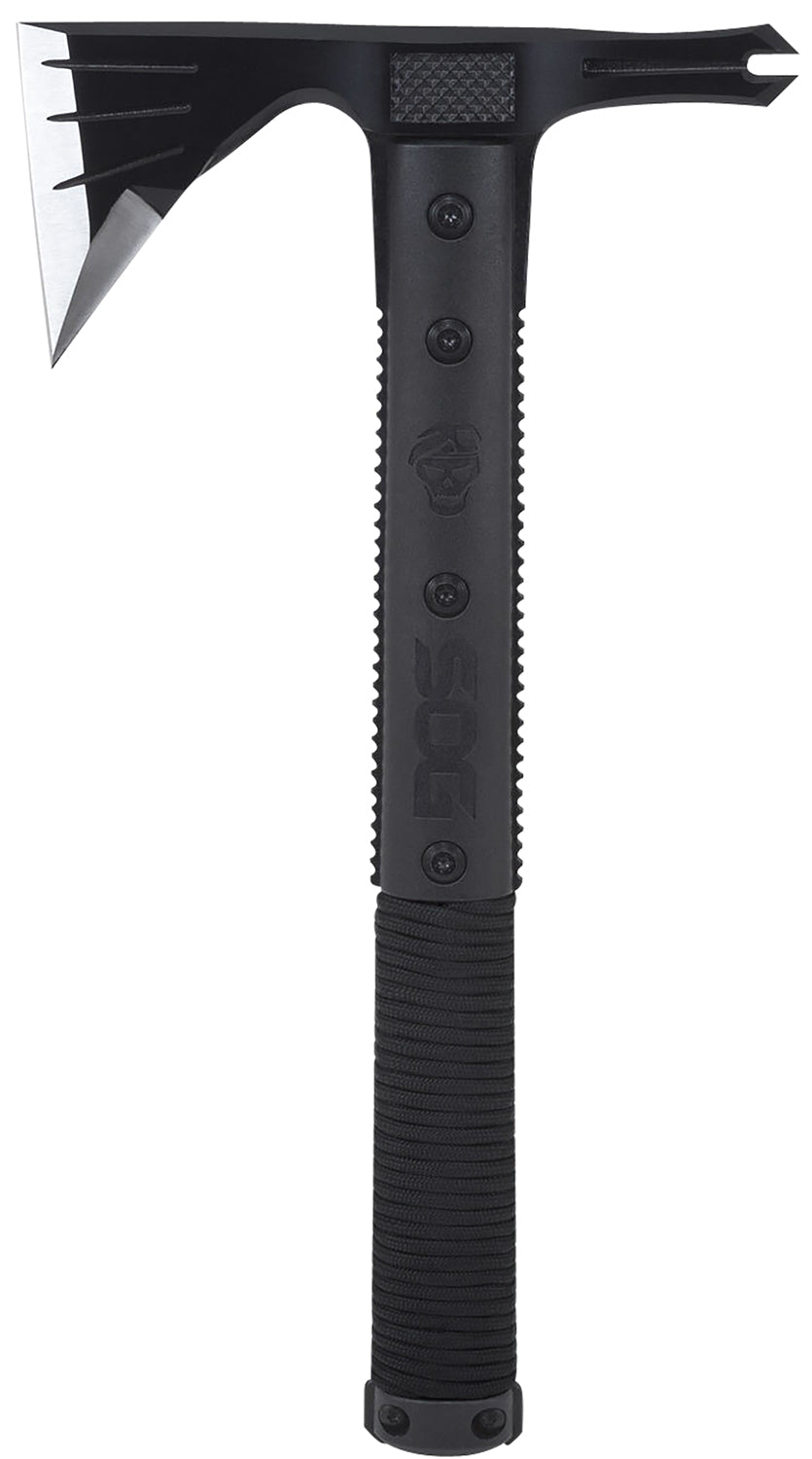 SOG SOGSK1001CP Survival Hawk 12.10" Tomahawk with Reflective Paracord Handle, Firestarter, and Hammering Head