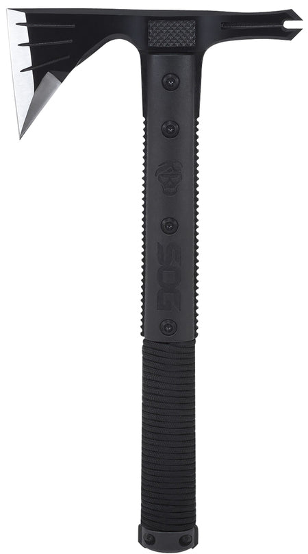 SOG SOGSK1001CP Survival Hawk 12.10" Tomahawk with Reflective Paracord Handle, Firestarter, and Hammering Head