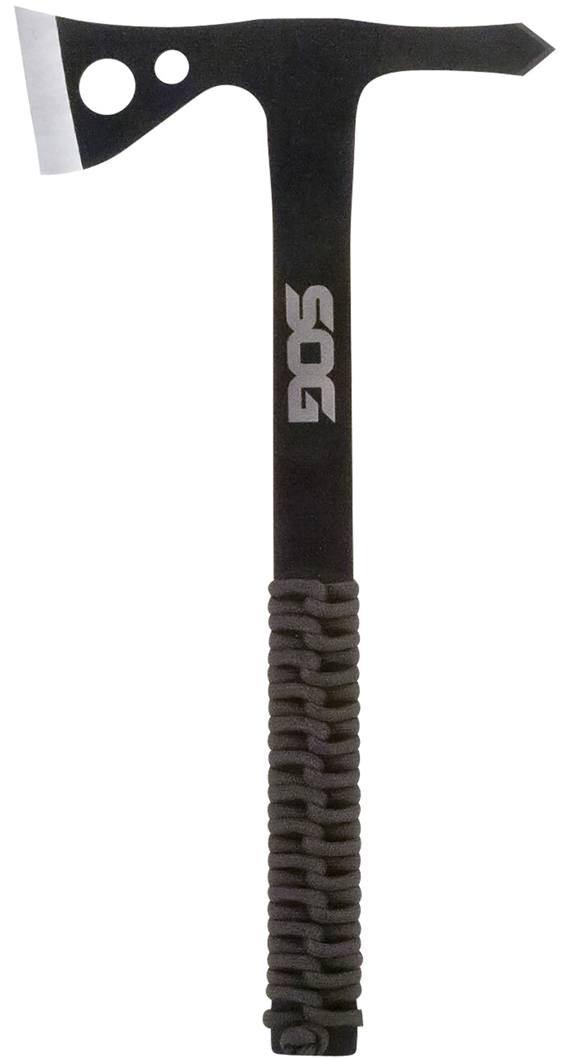 SOG SOGTH1001CP Throwing Hawks 3-Pack 10.75" Tomahawk Set with Black 3Cr13MoV Blades and Paracord GRN Handles