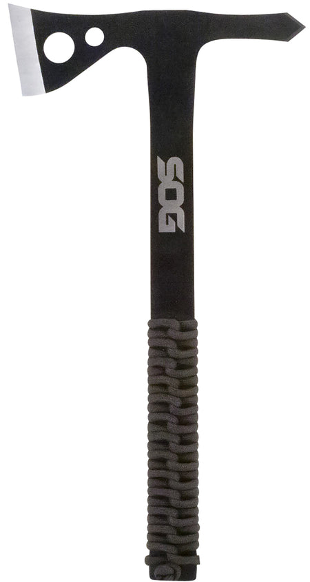 SOG SOGTH1001CP Throwing Hawks 3-Pack 10.75" Tomahawk Set with Black 3Cr13MoV Blades and Paracord GRN Handles