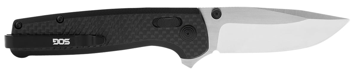 SOG SOGTM1025BX Terminus XR 2.95" EDC Folding Knife Satin S35VN Blade Black G10/Carbon Fiber Handle Box Packaging