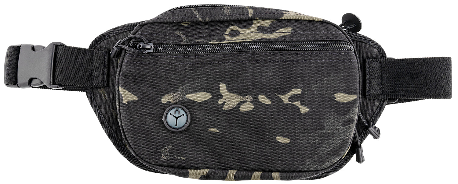 Galco FTPRMBC Fastrax PAC Compact MultiCam Black Neoprene Waistpack Holster for S&W M&P Compact Taurus G2C Springfield Hellcat Pro Ambidextrous
