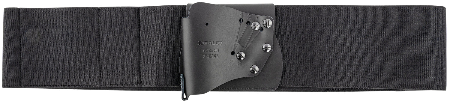 Galco UnderWraps Elite XL Black Nylon Belly Band Holster