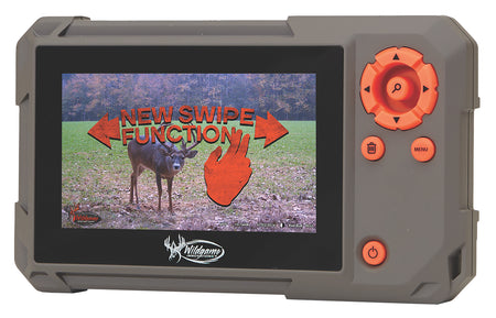 Wildgame Innovations WGIWGIVW0007 Trail Pad Swipe Touchscreen SD Card Reader Gray/Orange