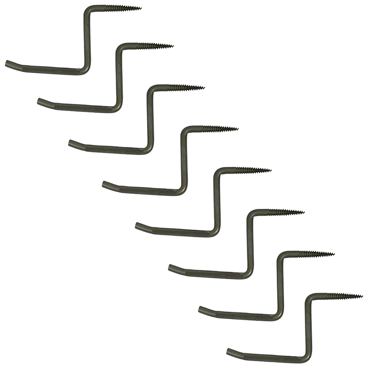 Ameristep Step-Up Screw-In Tree Steps 750 lb Capacity 8 Pack Black