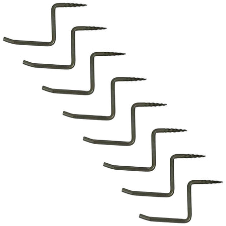 Ameristep Step-Up Screw-In Tree Steps 750 lb Capacity 8 Pack Black