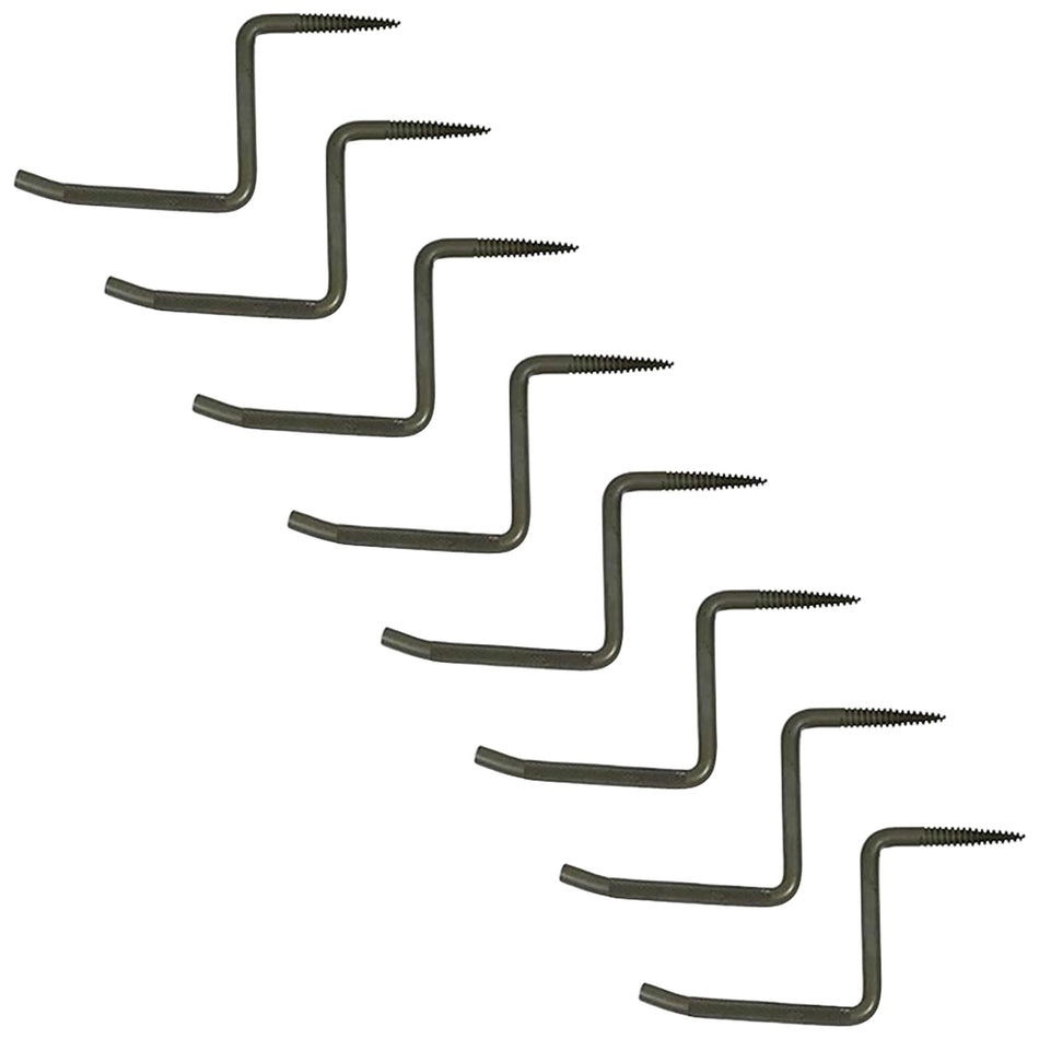 Ameristep Step-Up Screw-In Tree Steps 750 lb Capacity 8 Pack Black