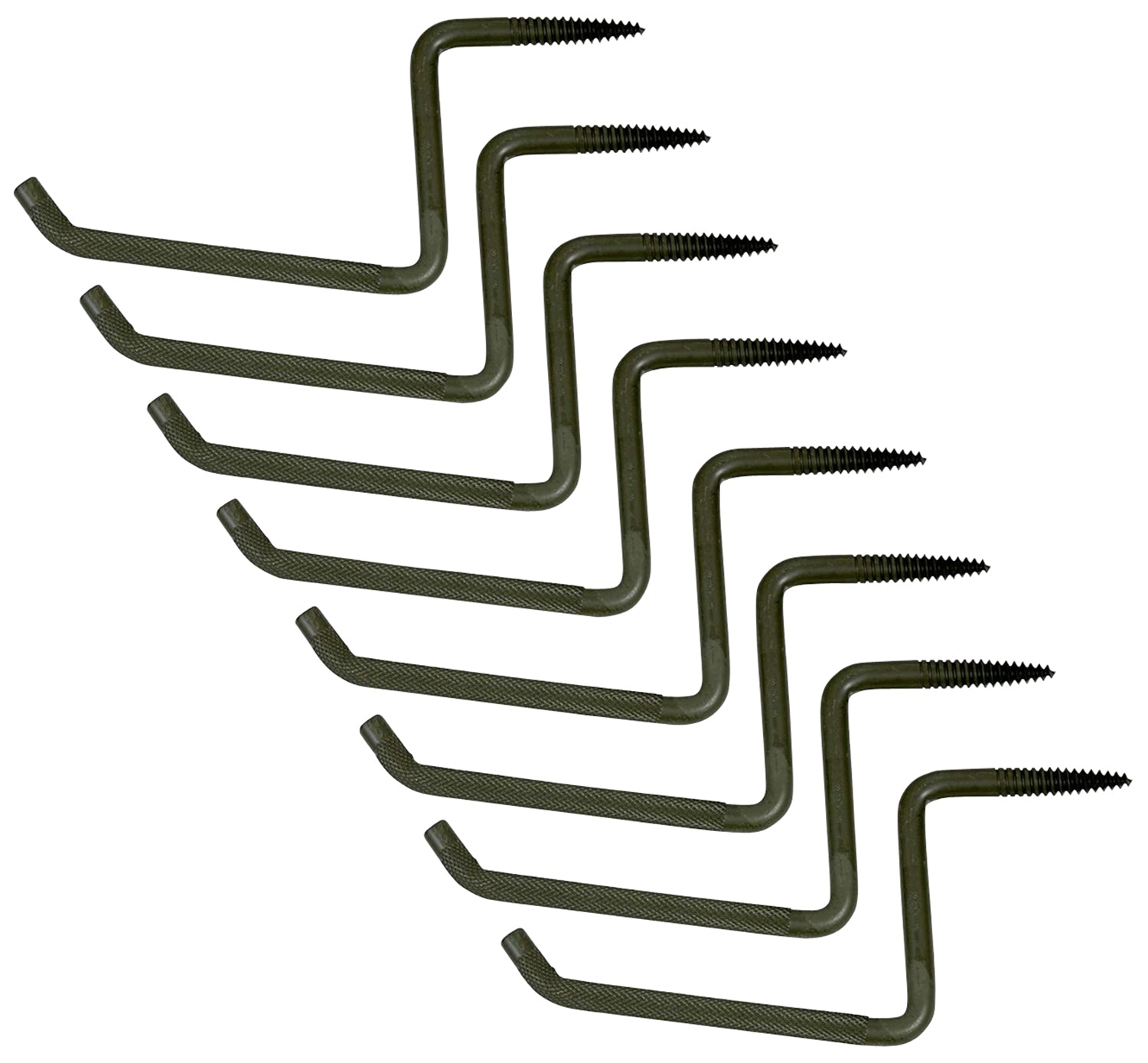 Ameristep Grizzly Screw-In Tree Steps 1250 lb Capacity 8 Pack Black