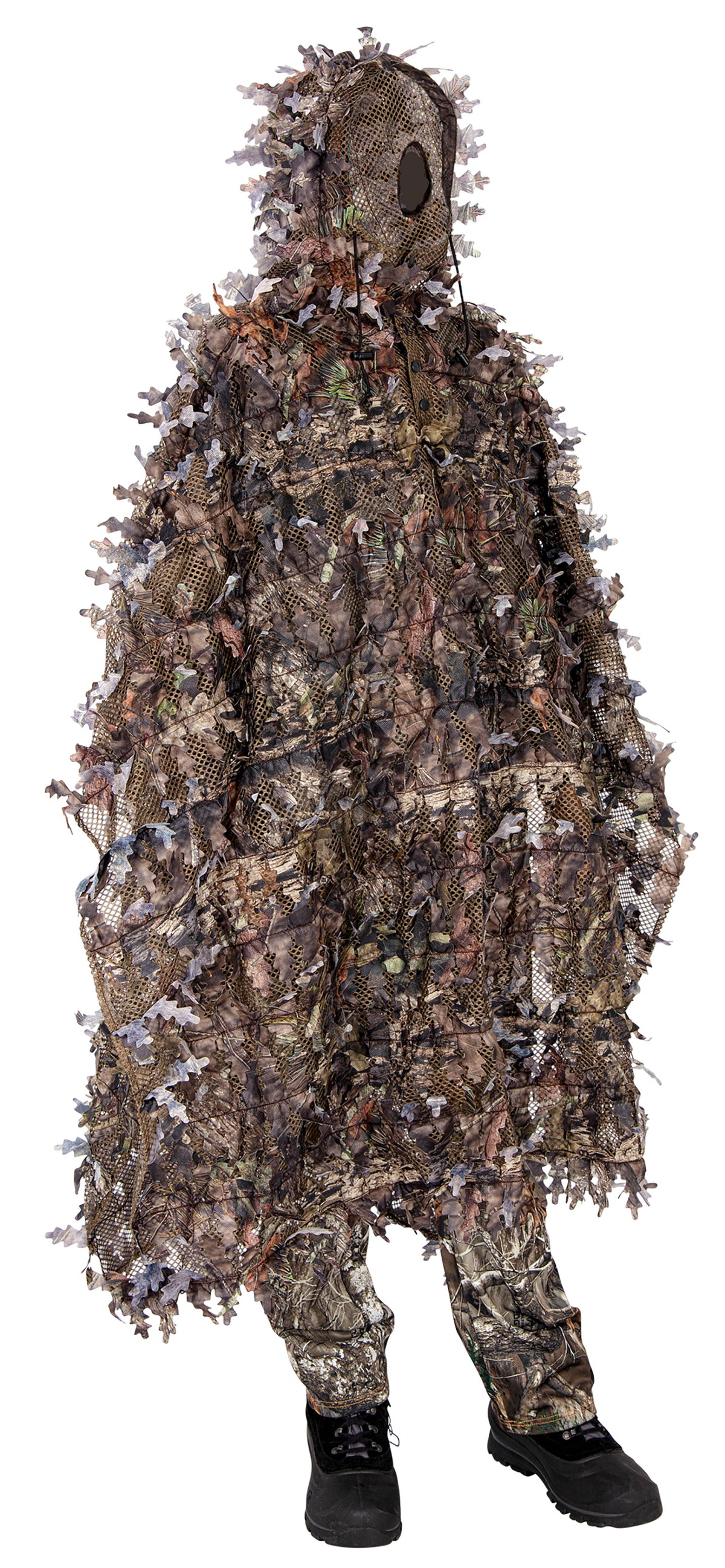 Ameristep 3D Leafy Hunting Poncho Mossy Oak Break-Up Country One Size Fits Most