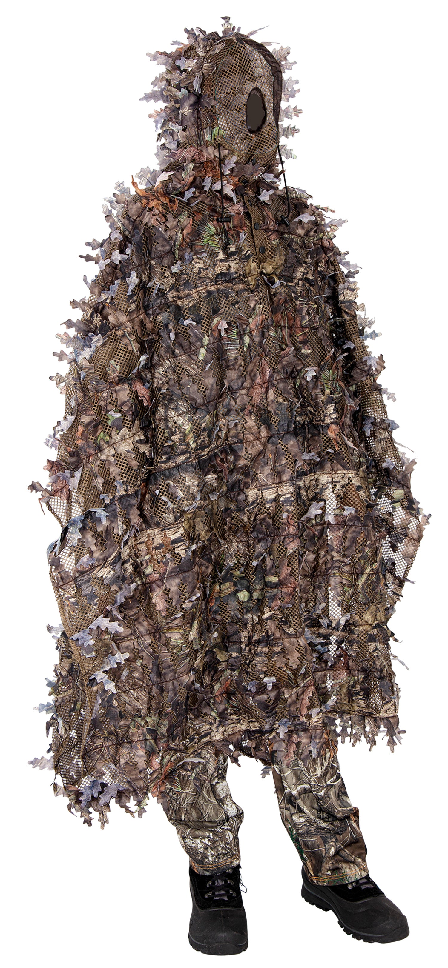 Ameristep 3D Leafy Hunting Poncho Mossy Oak Break-Up Country One Size Fits Most