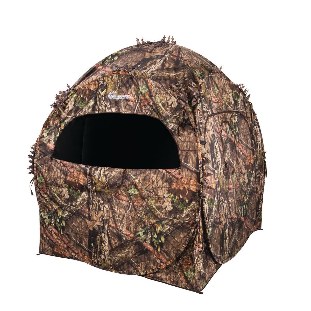 Ameristep Doghouse Pop-Up Ground Blind Mossy Oak Break-Up Country Durashell+