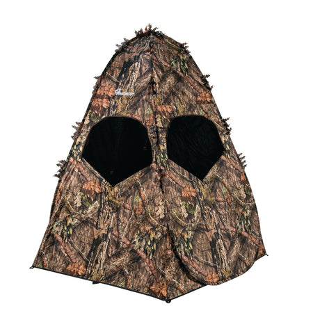 Ameristep Outhouse Spring Steel Pop-Up Blind Mossy Oak Break-Up Country 300