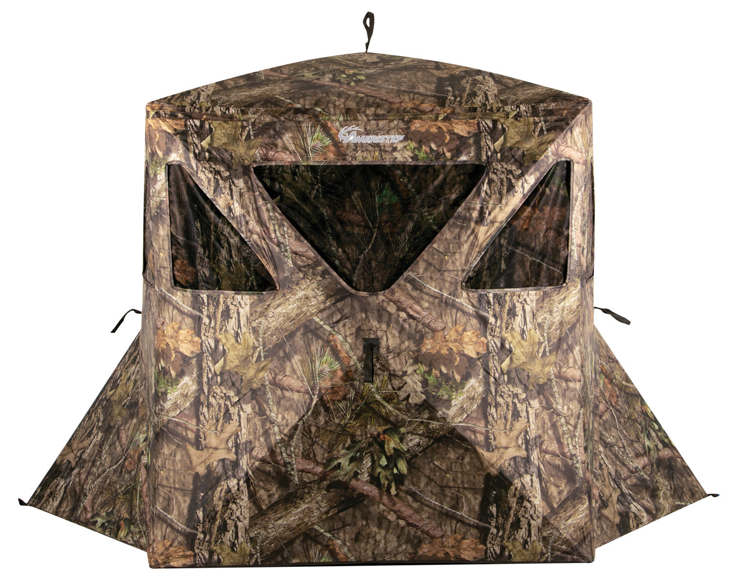 Ameristep Care Taker Kick-Out Spider Hub Hunting Blind Mossy Oak Break-Up Country 300