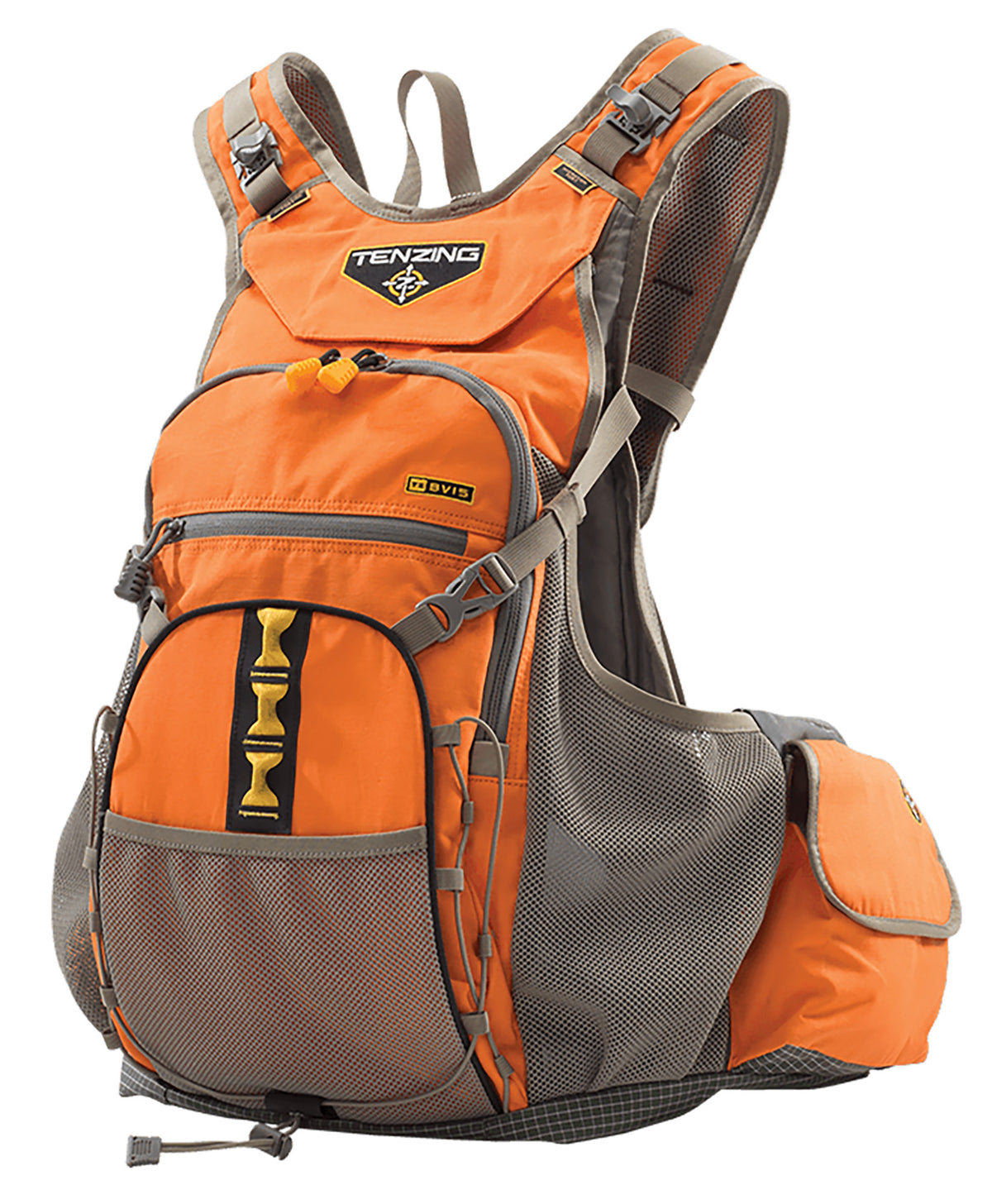 Tenzing TZG962207 BV16 Hunting Bird Vest M/L Robic Rip-Stop Brown/Orange