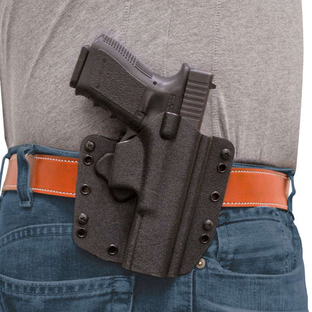 DeSantis SL-Raptor Black Kydex RH Holster Compatible with Glock 17, 22, 31