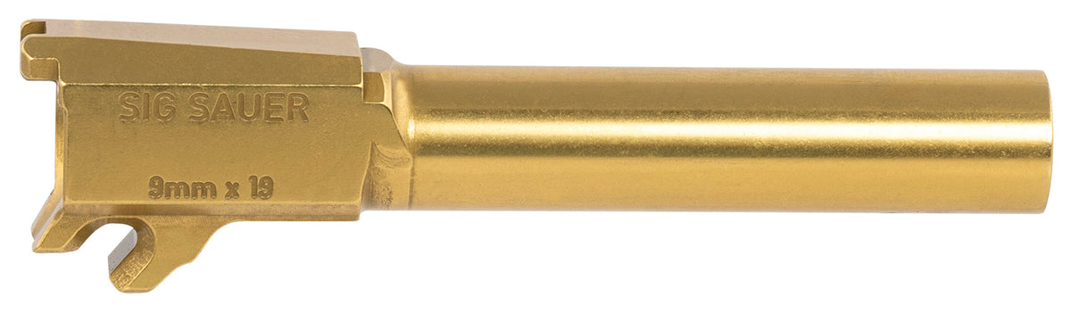 Sig Sauer 8900777 9mm 3.70" Gold Titanium Nitride Barrel for P365XL w/ LCI