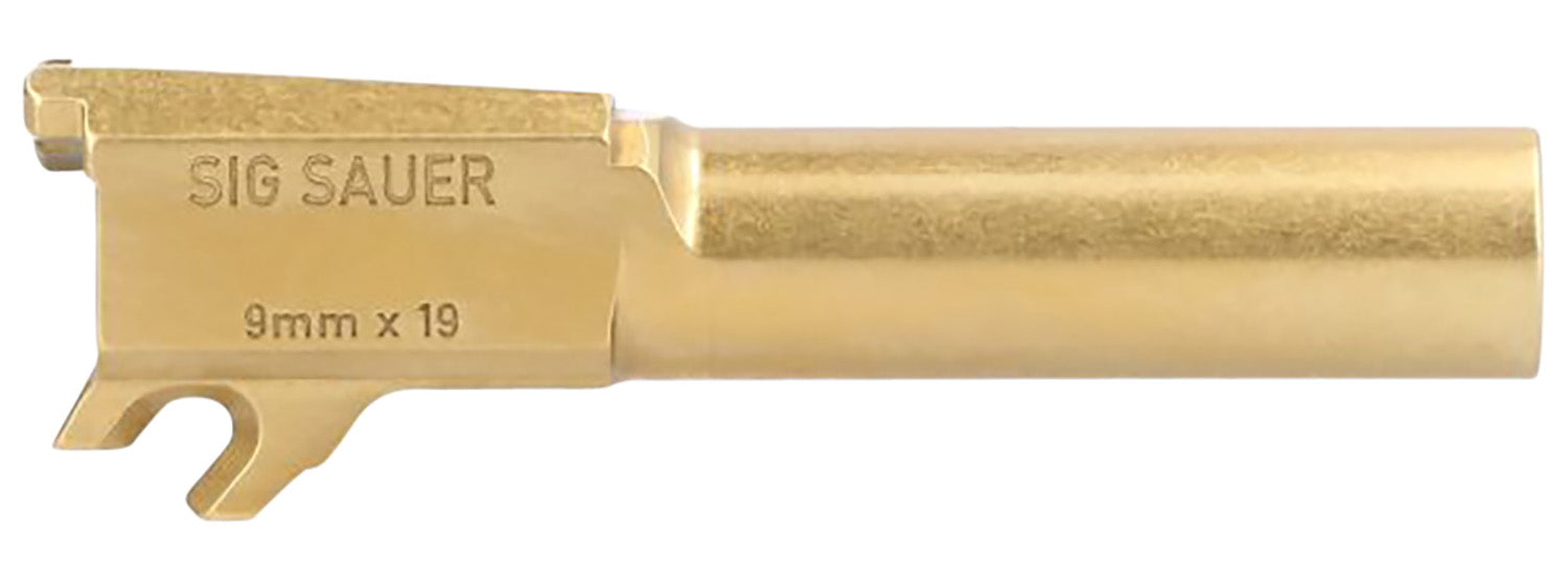 Sig Sauer 8900776 9mm 3.10" Gold Titanium Nitride Barrel for P365/P365X/XMacro