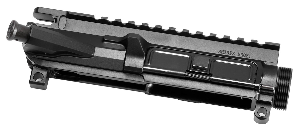 Sharps Brothers SBUR04 AR-15 Billet Upper Receiver 7075-T6 Aluminum Anodized, Forward Assist and Dust Cover Included