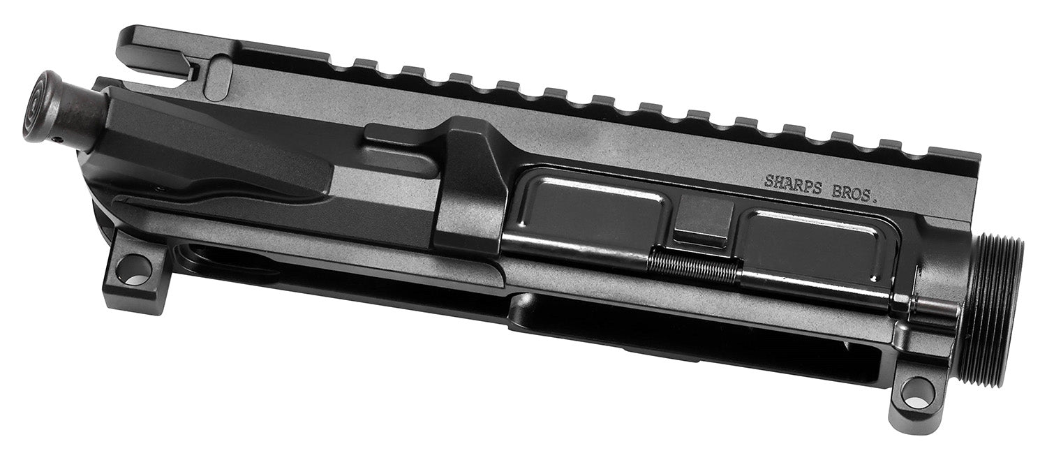 Sharps Brothers SBUR04 AR-15 Billet Upper Receiver 7075-T6 Aluminum Anodized, Forward Assist and Dust Cover Included