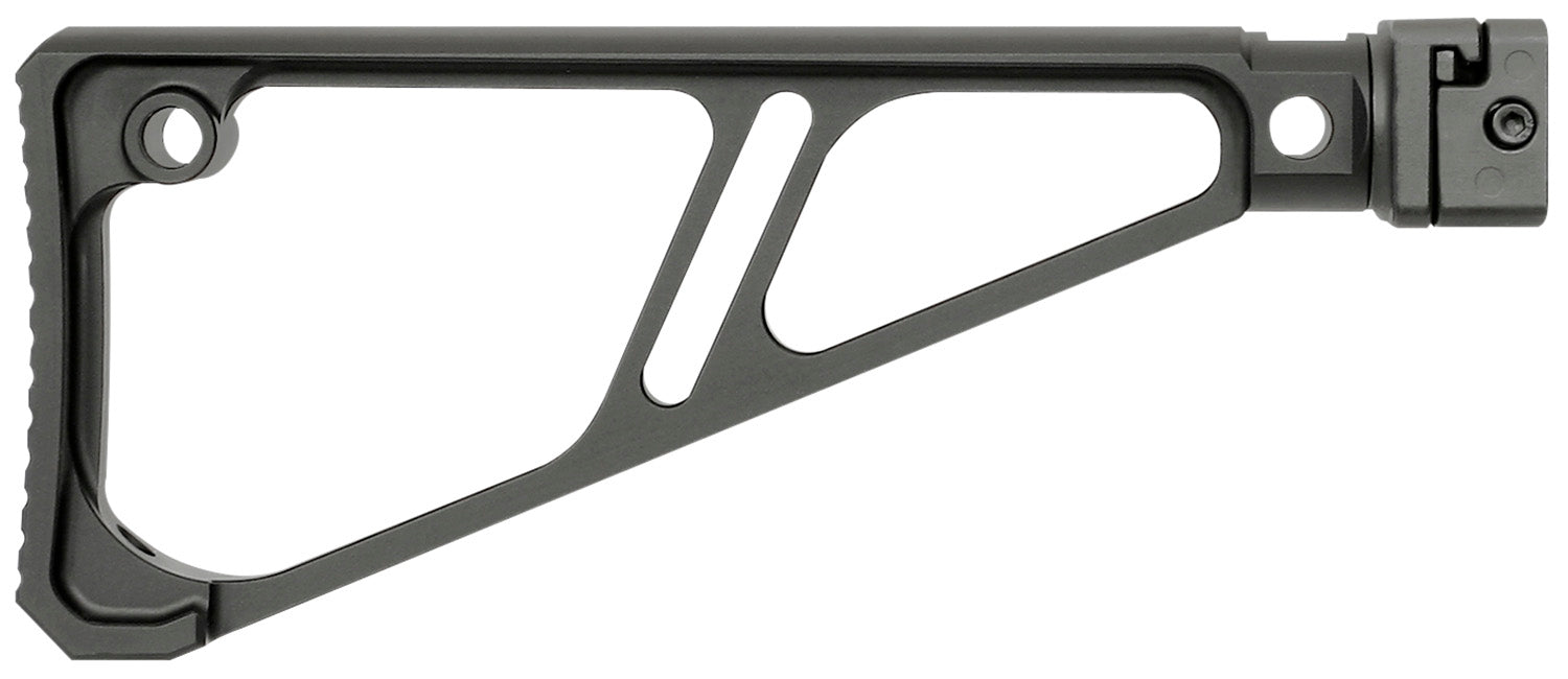 Midwest Industries MISTAPSFFES Side Folding Stock Fixed Extruded Black Anodized Aluminum Picatinny Rail Mount