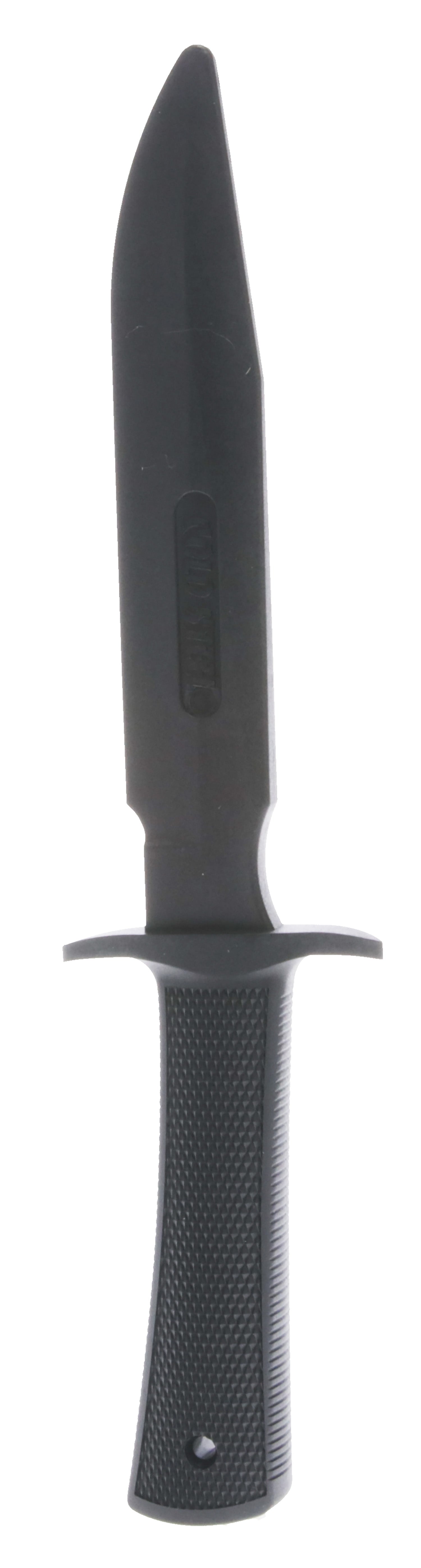 Cold Steel CS92R14R1 6.75" Military Classic Rubber Training Knife Black Santoprene Blade and Handle