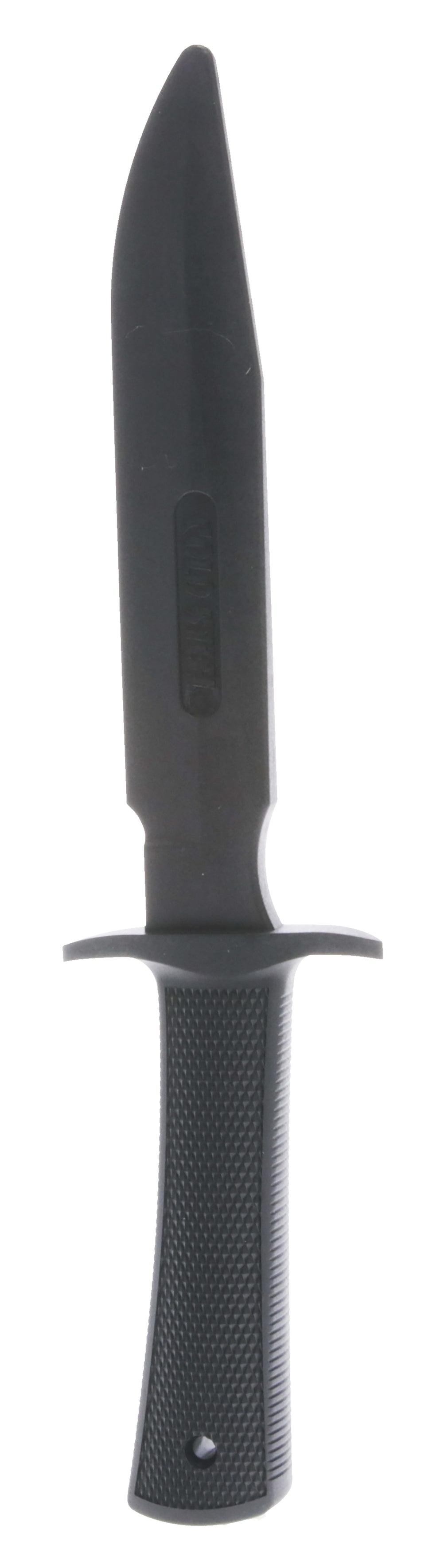 Cold Steel CS92R14R1 6.75" Military Classic Rubber Training Knife Black Santoprene Blade and Handle