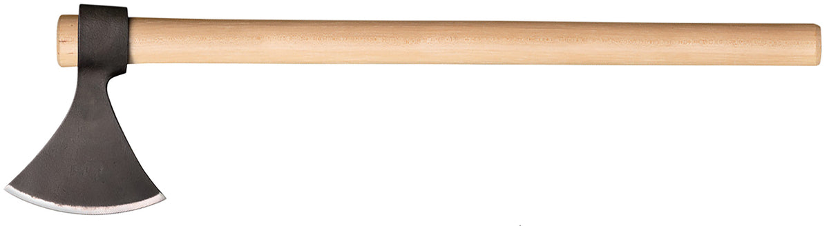 Cold Steel CS90N 4.50" Norse Hawk Tomahawk Plain 1055 Carbon Steel Blade 22" Hickory Handle