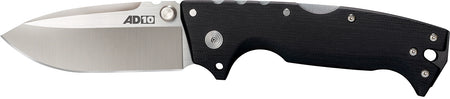 Cold Steel CS28DD 4" AD-10 Folding Drop Point Plain S35VN Blade 3D Machined G10 Handle Includes Pocket Clip