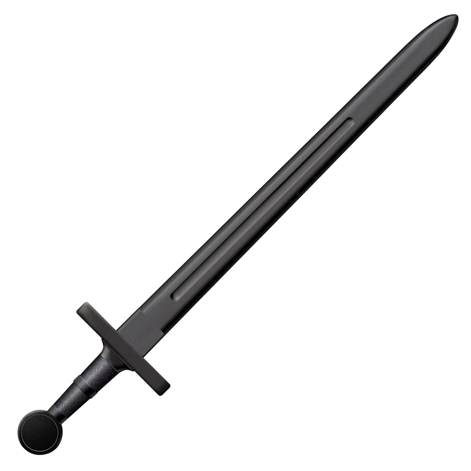 Cold Steel CS92BKS 32.25" Medieval Training Sword Black Polypropylene Blade and Handle
