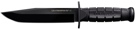 Cold Steel CS39LSFC Leatherneck SF 6.75" Fixed Clip Point D2 Steel Matte Black Blade 5" Black Griv-Ex Handle Belt Sheath Included