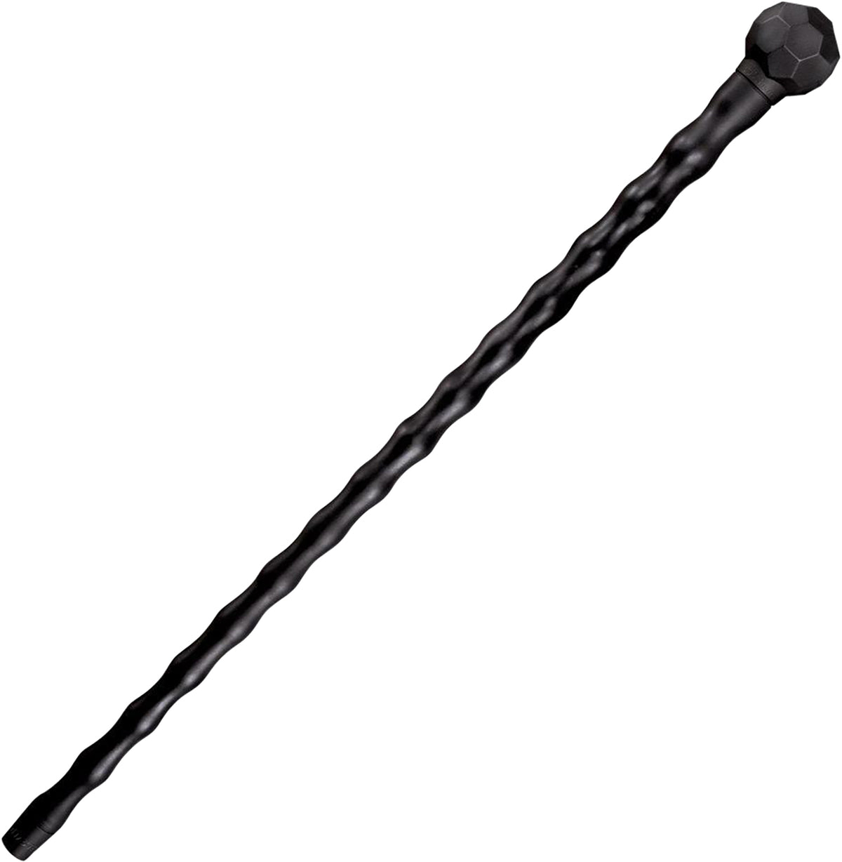 Cold Steel CS91WAS 37" African Knob Kerrie Style Polypropylene Walking Stick Black