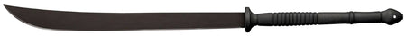 Cold Steel CS97THAMS Thai Machete 22" 1055 Carbon Steel Baked-On Matte Blade Black Poly Handle 36.50" with Steel Guards and Sheath