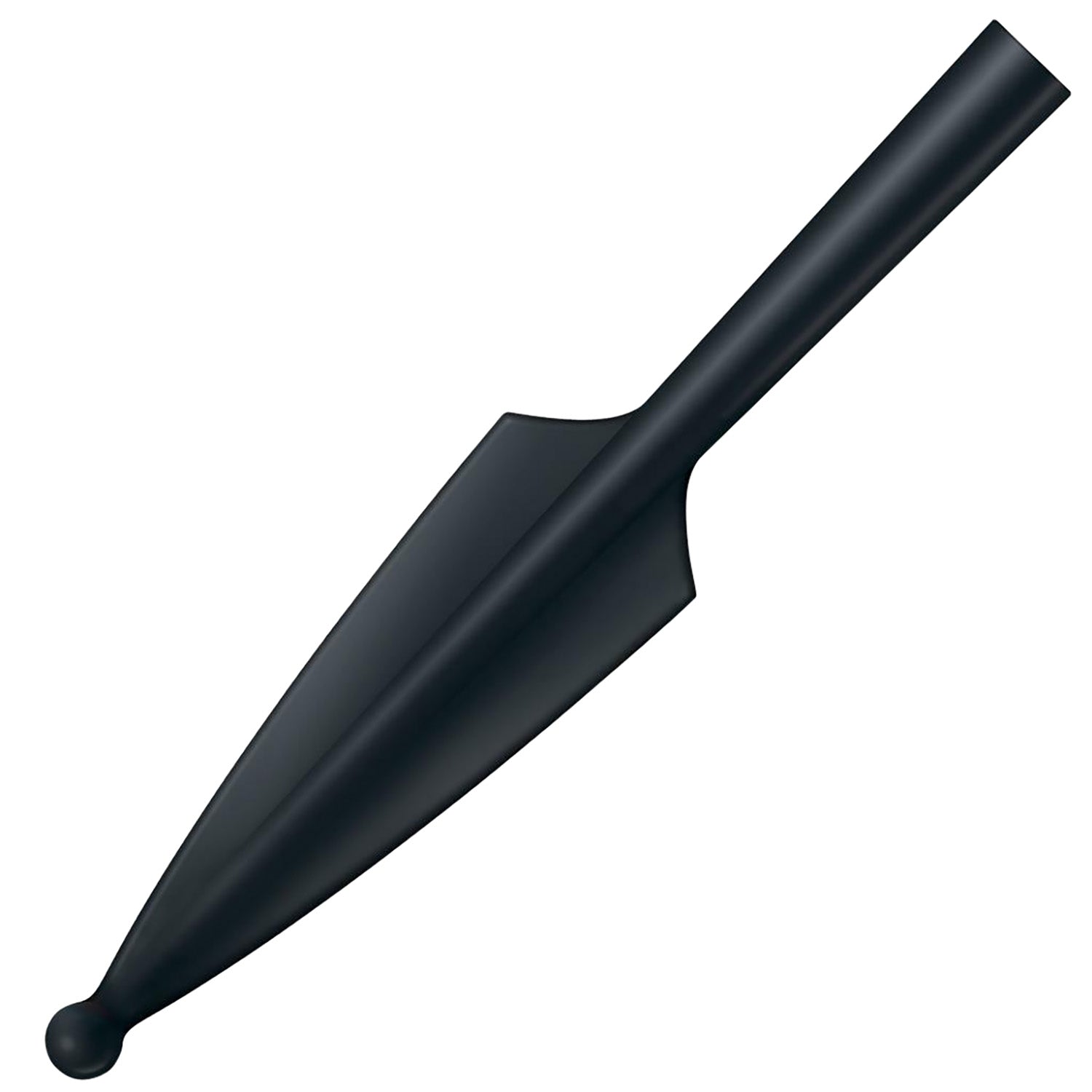 Cold Steel CS92R95 Spear Head Trainer Knife 10.66" Fixed Black Santoprene Blade & 6.33" Black Santoprene Handle