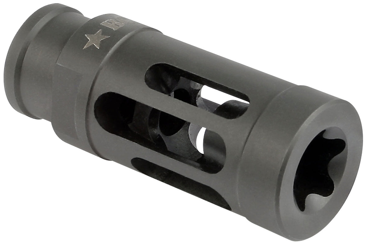 BCM GFCMOD1762 AR Platform Gunfighter Compensator Mod 1 Black Stainless 5/8"-24 7.62mm