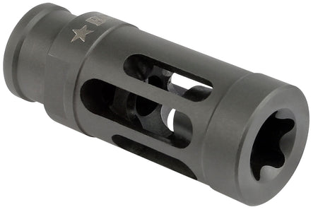 BCM GFCMOD1762 AR Platform Gunfighter Compensator Mod 1 Black Stainless 5/8"-24 7.62mm