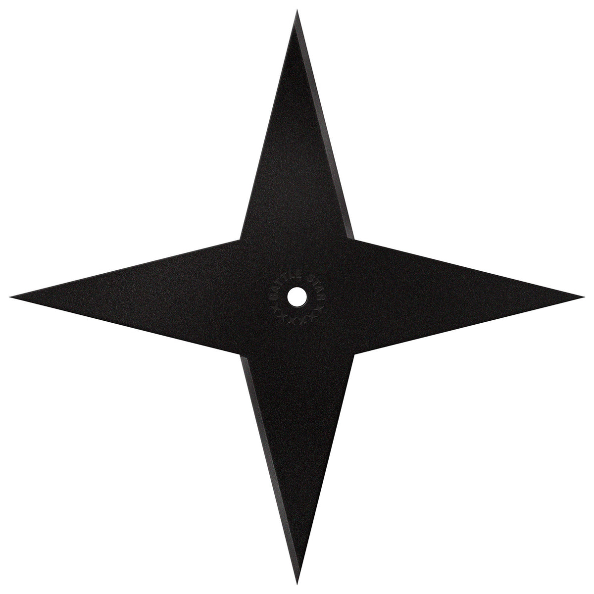Cold Steel CS80SSXL Battle Star 1055 Carbon Steel Black Finish Large Production Throwing Star