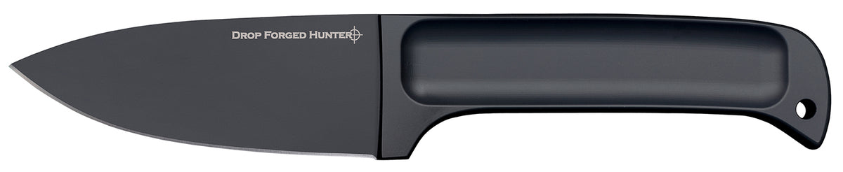 Cold Steel CS36MG Drop Forged Hunter 4" Fixed Blade Plain Gray 52100 Carbon Steel Powder Coat Finish Includes Sheath