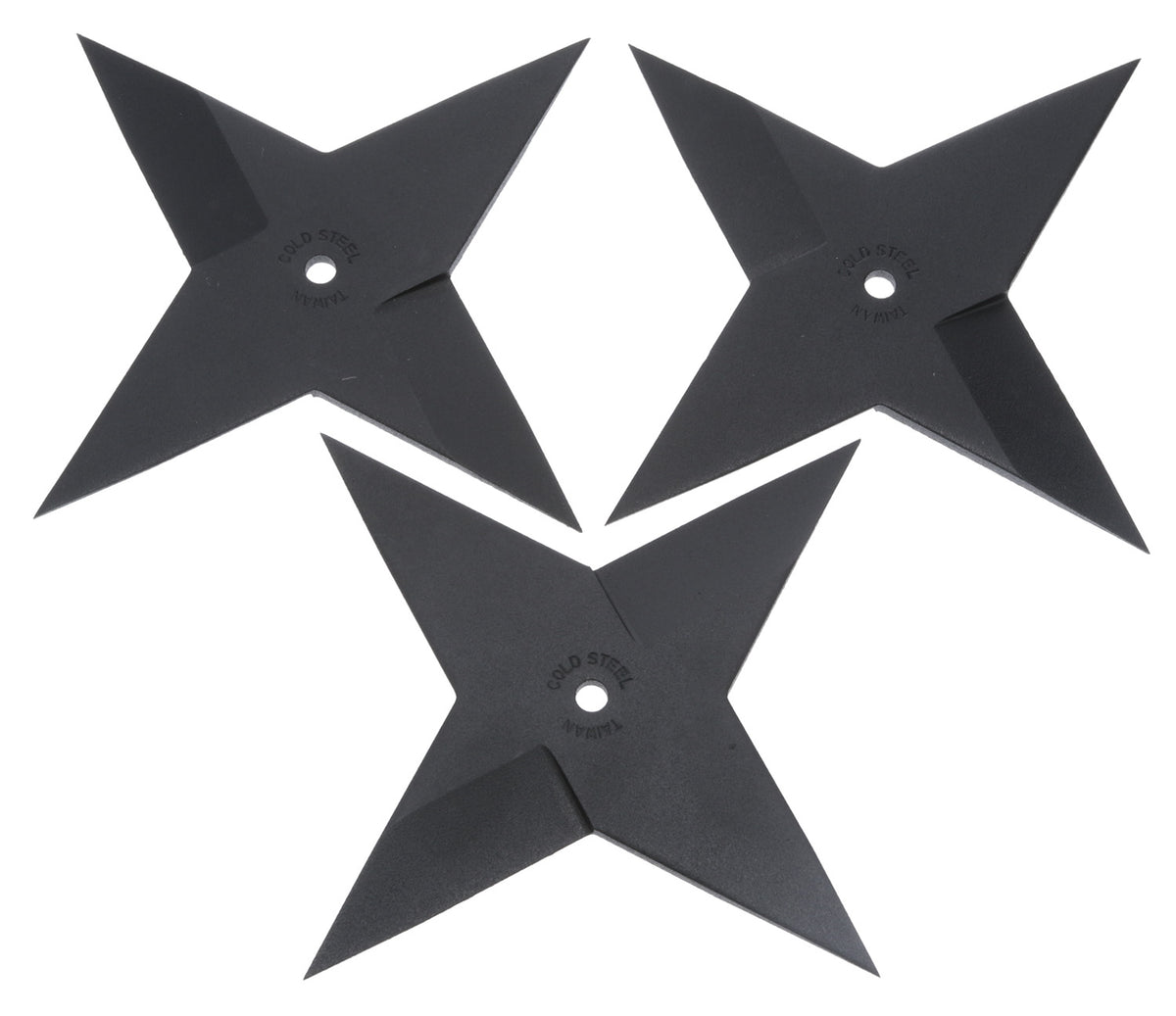 Cold Steel CS80SSB3Z Sure Strike Medium Shuriken Black Baked-On Epoxy Finish Carbon Steel