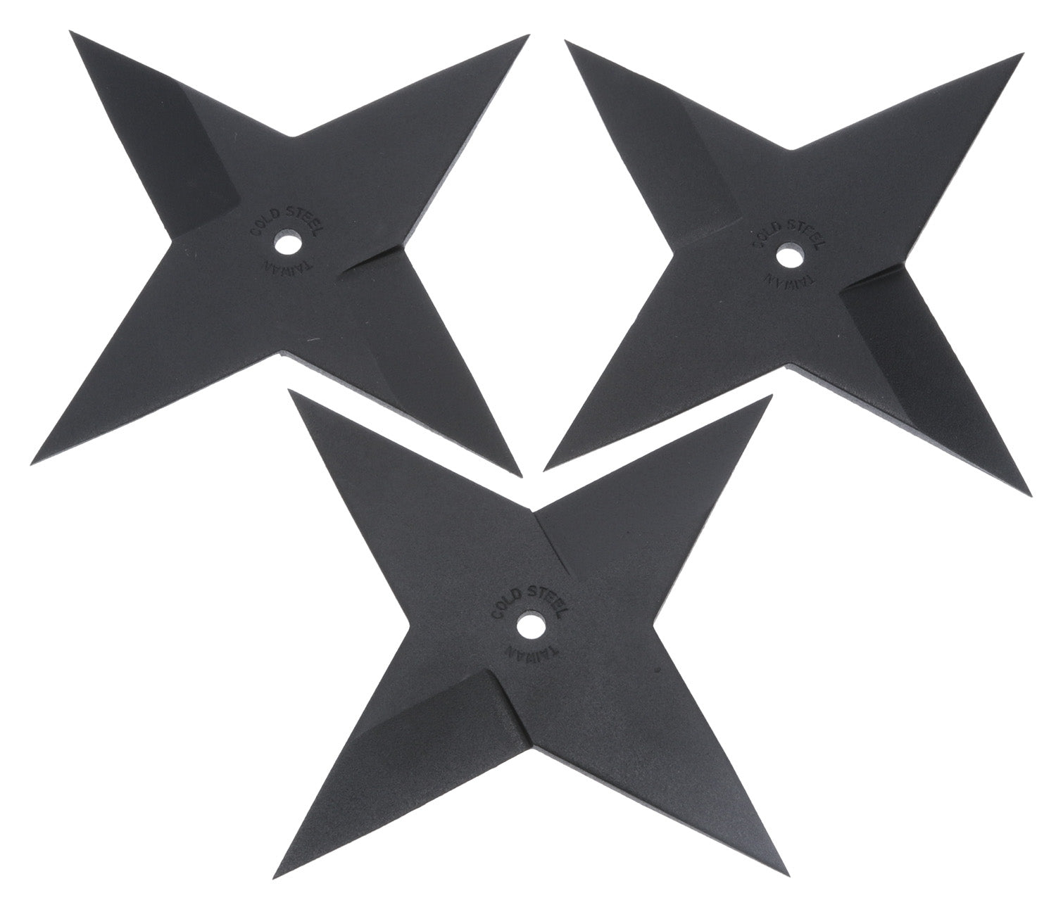 Cold Steel CS80SSB3Z Sure Strike Medium Shuriken Black Baked-On Epoxy Finish Carbon Steel