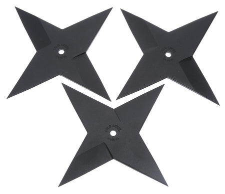 Cold Steel CS80SSB3Z Sure Strike Medium Shuriken Black Baked-On Epoxy Finish Carbon Steel