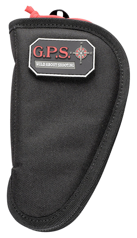GPS 1004CPCB Discreet Handgun Case Black Finish Lockable Zippers for Sub-Compact Pistols 4" or Less